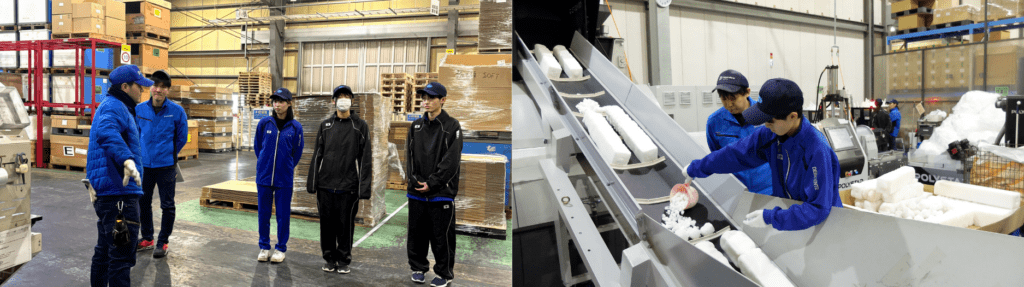 鈴鹿事業所 高校生インターンシップを受け入れ