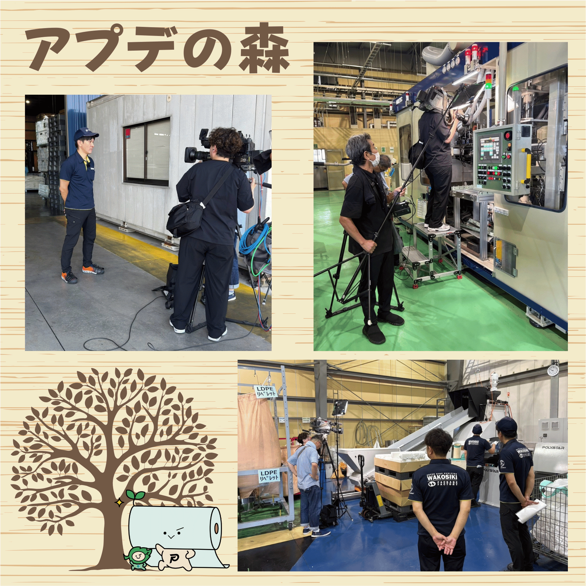 アプデの森 和光紙器